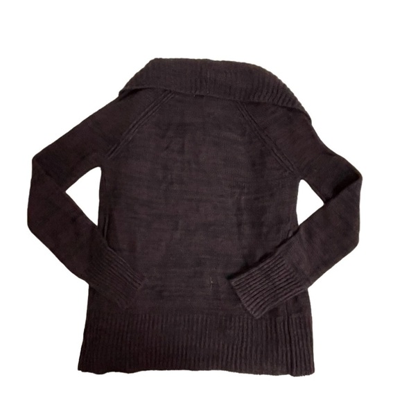 Women’s Ambiance Burgundy Black Cardigan Size Small! - Picture 3 of 5